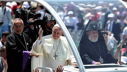 Pope Francis: Armenia was first Christian nation because Lord blessed it