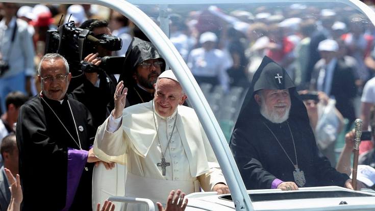 Pope Francis: Armenia was first Christian nation because Lord blessed it