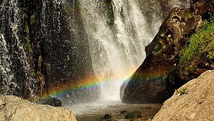 Shaki waterfall