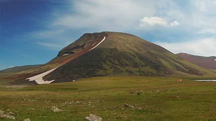 Azhdahak - the highest peak of Geghama ridge