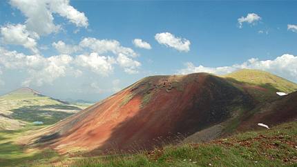 Azhdahak - the highest peak of Geghama ridge