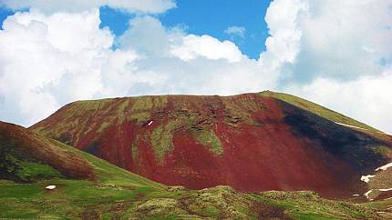 Azhdahak - the highest peak of Geghama ridge